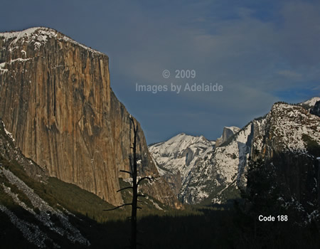 El Captain and Half Dome